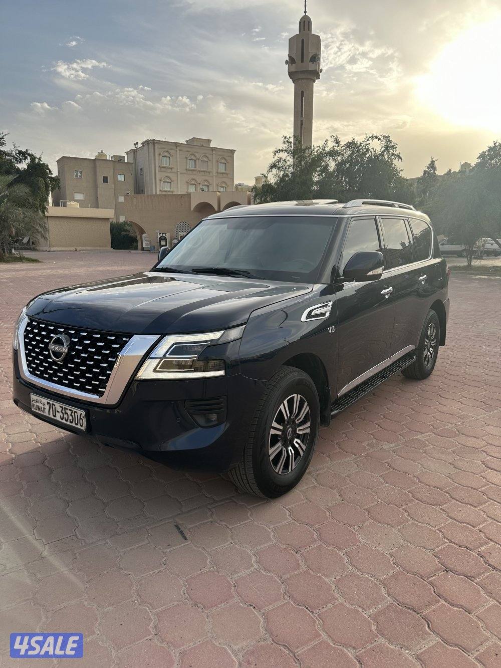 للبيع باترول 2022 شرط الفحص سيرفيس وكاله ٨ سلندر7