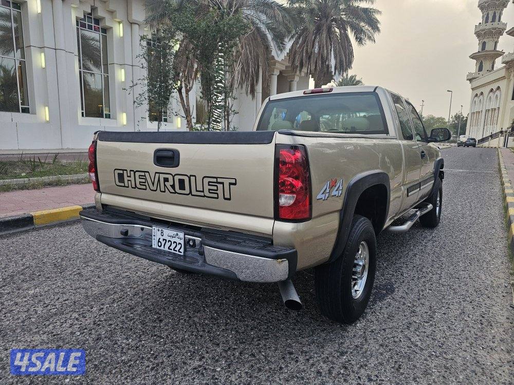 وانيت سلفرادو HD 2500 وارد الغانم دبل جير ارضي4