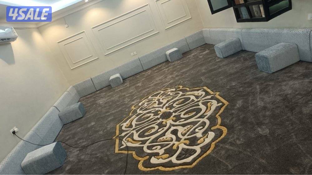 كل ما تحتاجو متوفر لدينة سجاد قص تركي وموكيت سعودي ومساند ضهر وباركية4