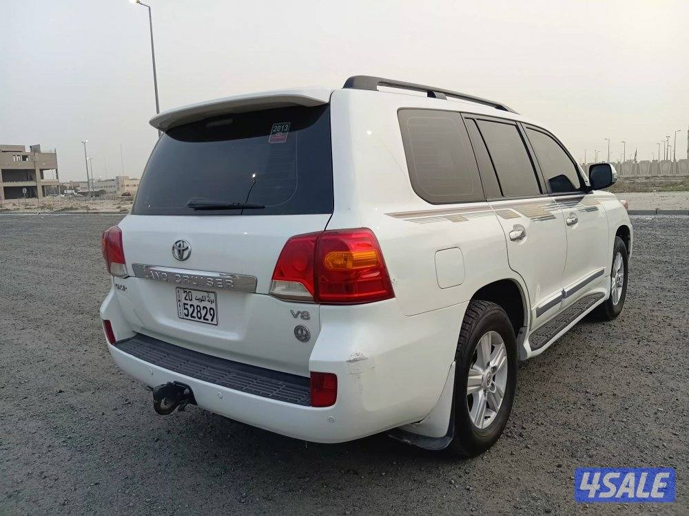 لاند كروزر GX.R V8 ماشي 276 الف وارد الساير شرط الفحص قير مكينة9