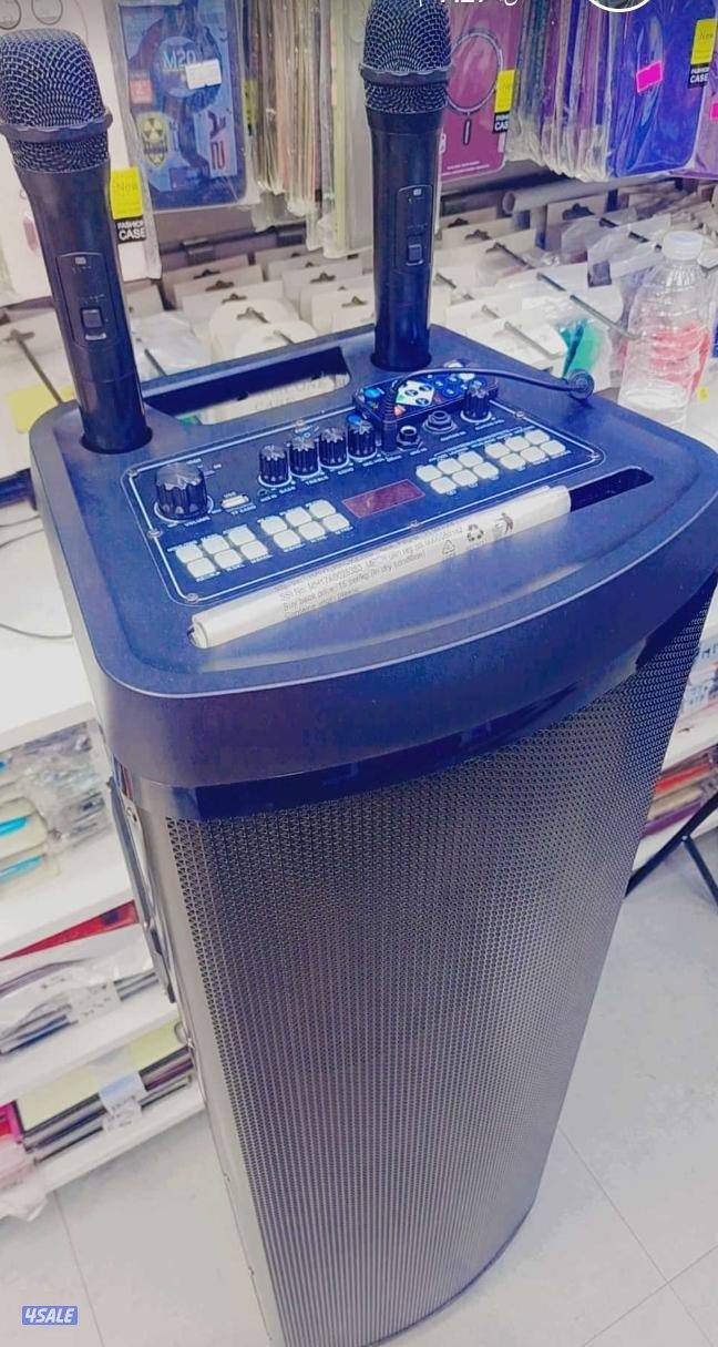 سماعه كبيره للحفلات والمناسبات والمقاهي معها ٢مايك ريموت السعر الأصلي0