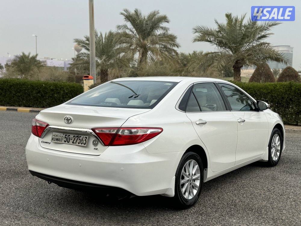 تويوتا كامري GL موديل 2017 بحاله الوكاله شرط الفحص2