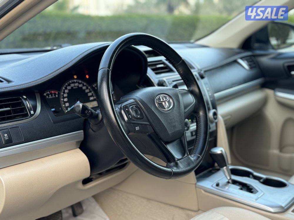 تويوتا كامري GL موديل 2017 بحاله الوكاله شرط الفحص12