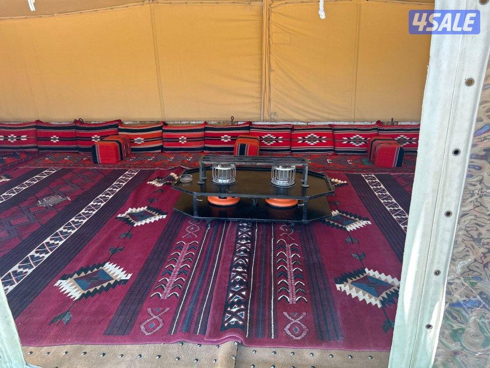 للبيع خيمة شراع الصباح 4/8 كامله بالاثاث4