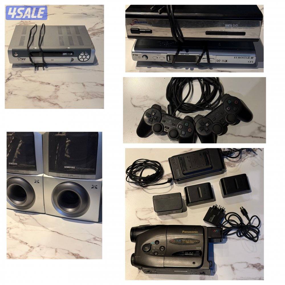 ‏ كاميرا باناسونيك | جوي ستك بليستيشن 2 | سماعات | دي في دي | ريسيفرين0