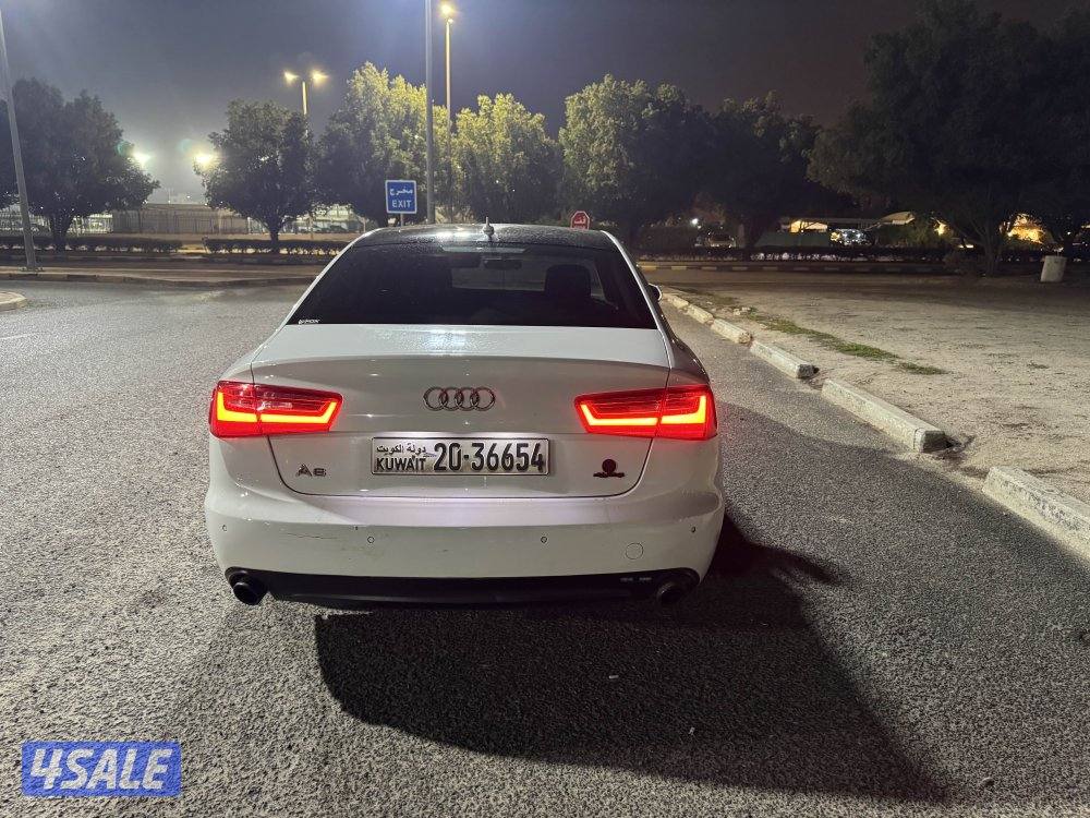 اودي A6 2012 ماشي ٢٦٥٠٠٠ بحالة جيدة والموتر سياقته ناعمة. دعمات متفرقة4