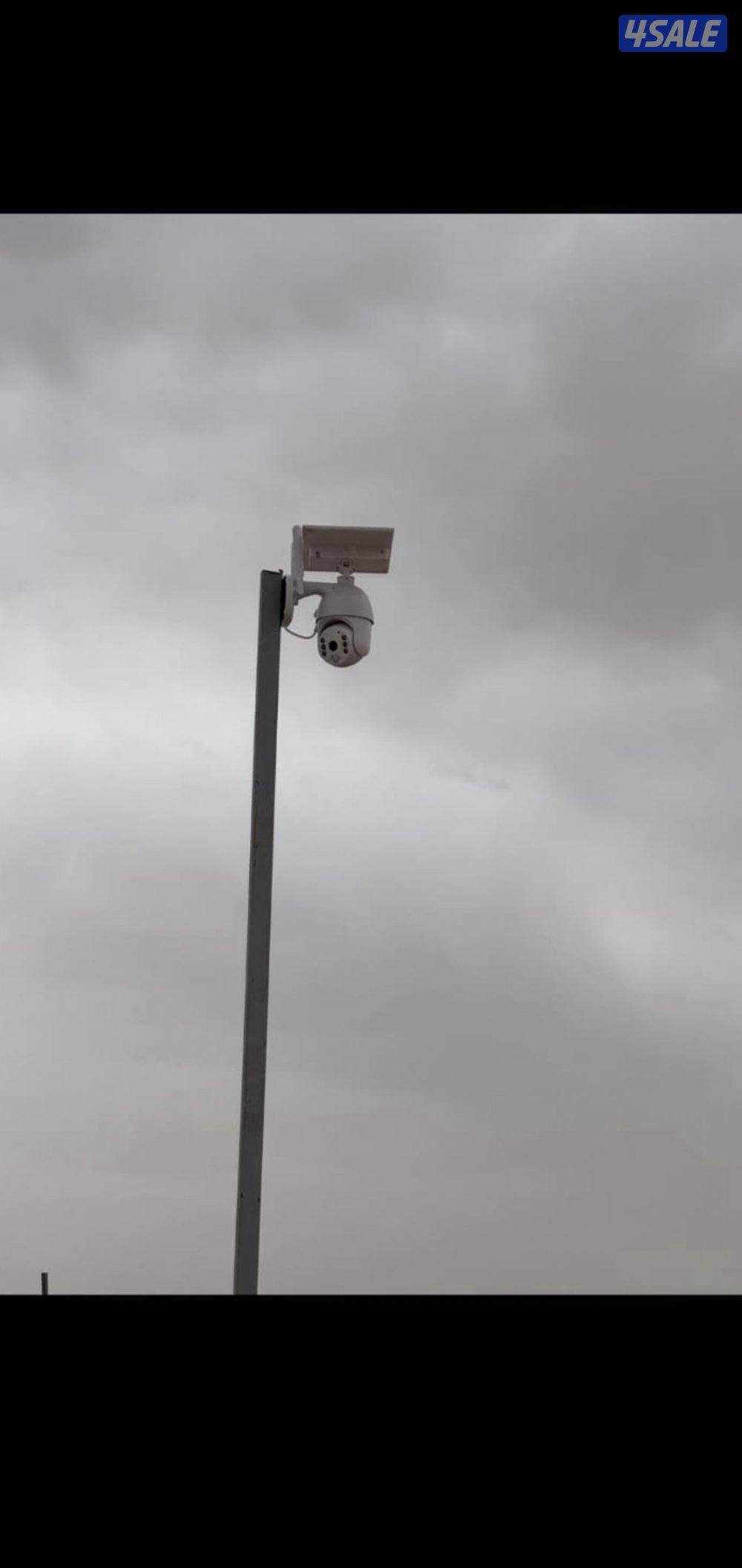 كاميرة الطاقه الشمسيه الكبيره صوت وصوره سبيكر مايك3