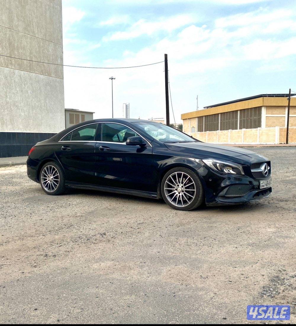 للبيع مرسيدس CLA الموديل 2017 ماشي 78 شرط الفحص مكان بنيدالقار0