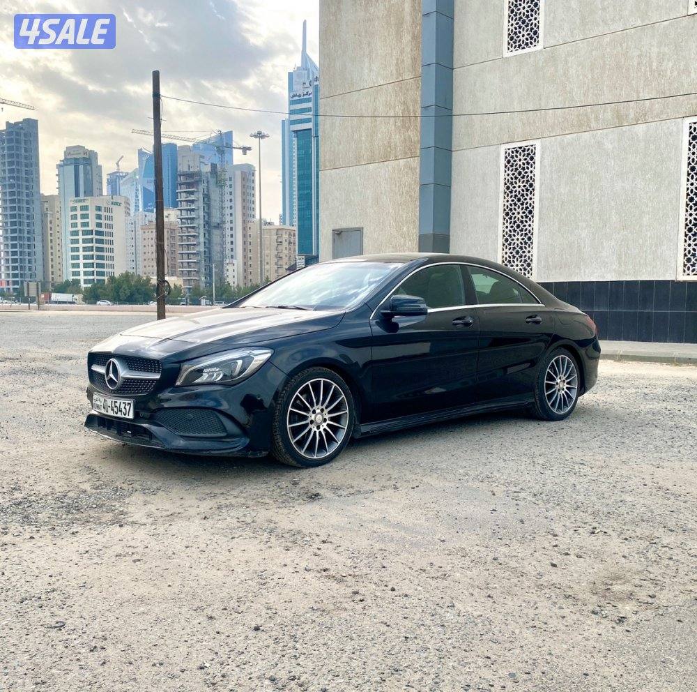 للبيع مرسيدس CLA الموديل 2017 ماشي 78 شرط الفحص مكان بنيدالقار2
