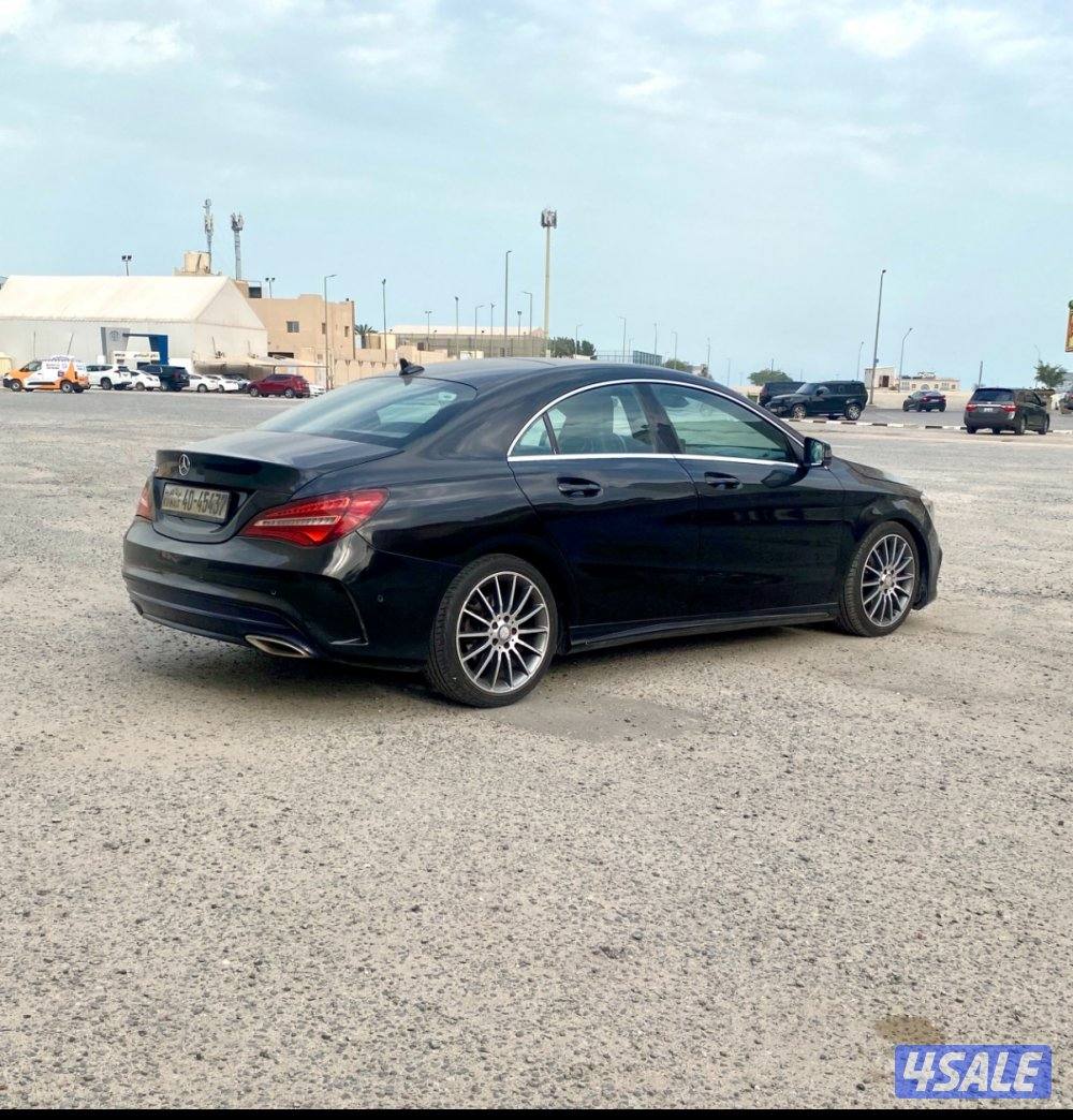 للبيع مرسيدس CLA الموديل 2017 ماشي 78 شرط الفحص مكان بنيدالقار3