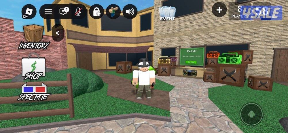 حساب روبلكس فيه مايك2