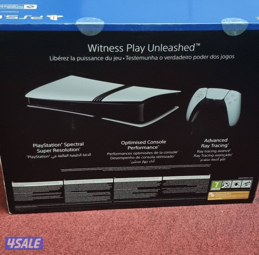 بلايستيشن 5 برو جديد بالكرتون 
السعر 200 دينار نهائي
Playstation 5 pro2