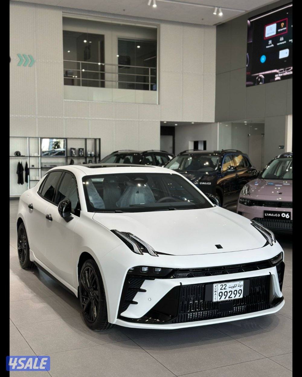 لينك & كو 03/موديل 2024/عداد 6000/ابيض مطفي/حماية كاملة/كفالة الوكيل1
