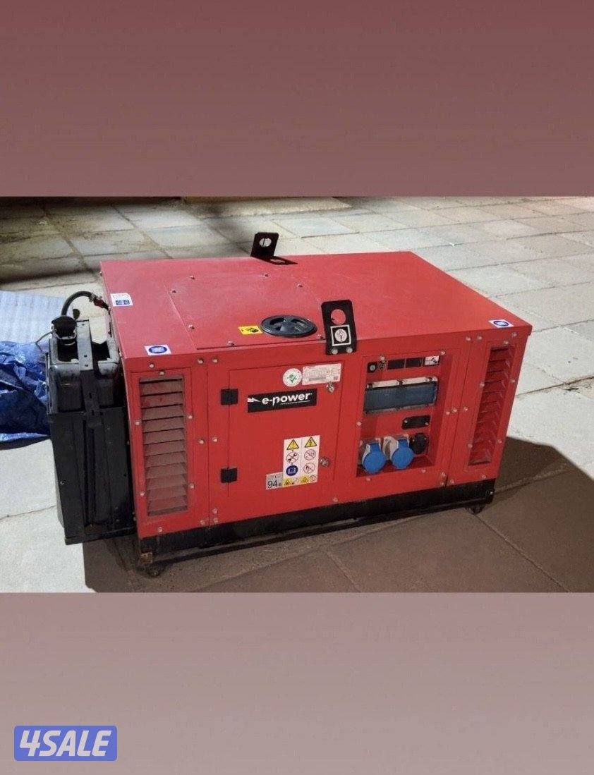 للبيع مولد هوندا 12 الف كاتم0