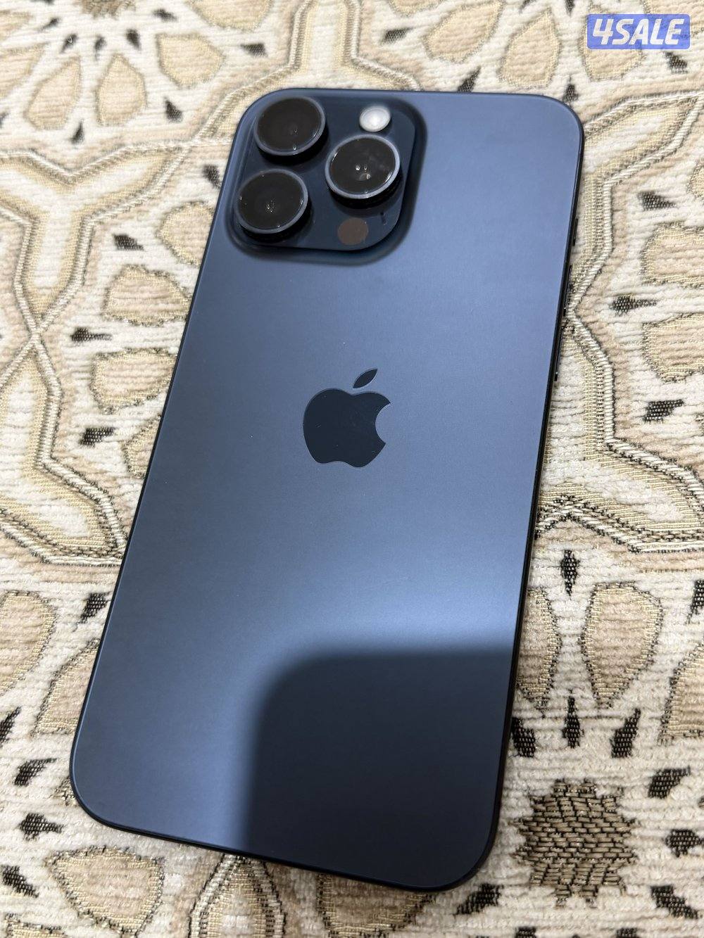 للبيع ايفون 15 pro max 256G midnight4