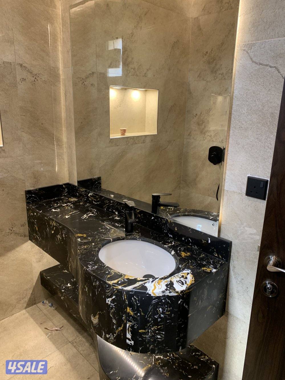 ‏أبو يونس لتفصيل أحدث المغاسل من الرخام الطبيعي الصناعي4