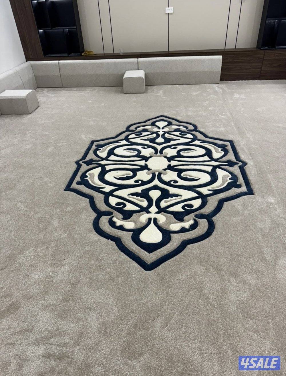 تفصيل وتنجيد ديوانيات اسفنج البغلي وسعودي وستاير لنن ويفي ورول عازل0