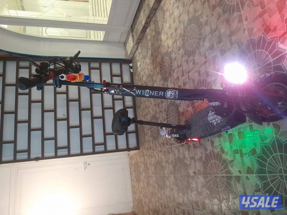 سكوتر كهرباي مستعمل نظيف من winner1