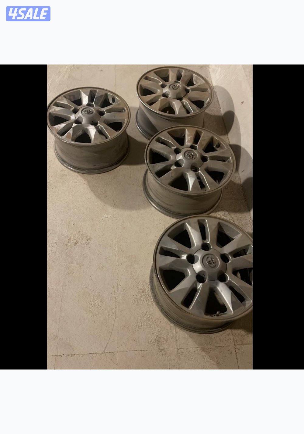 للبيع فقط رنقات لاند 2011 وكاله اصليات شرط لاقار ولا مخرطه ت0