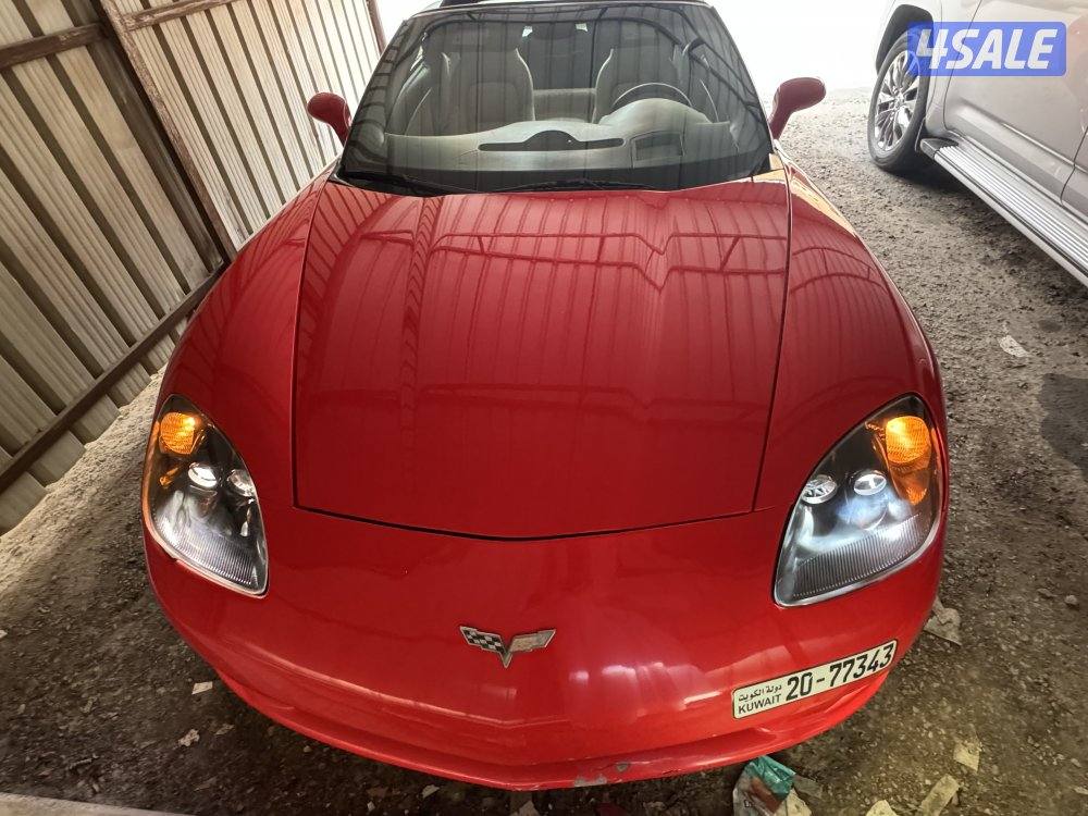 للبيع كورفت c6 تموتايك ماشي ١٥٦ الف كيلو فيه ضربه شاصي ستوك ماعليه شي1