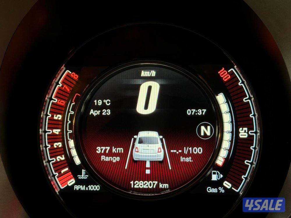 للبيع FIAT 500 موديل 2017 وارد الملا وبهبهاني8