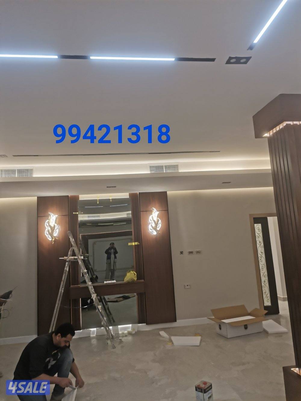 فنی کھرباء باکستانی تمديد تركيبات مخفي لايت بروفايل لايت مقناطیسى لايت2