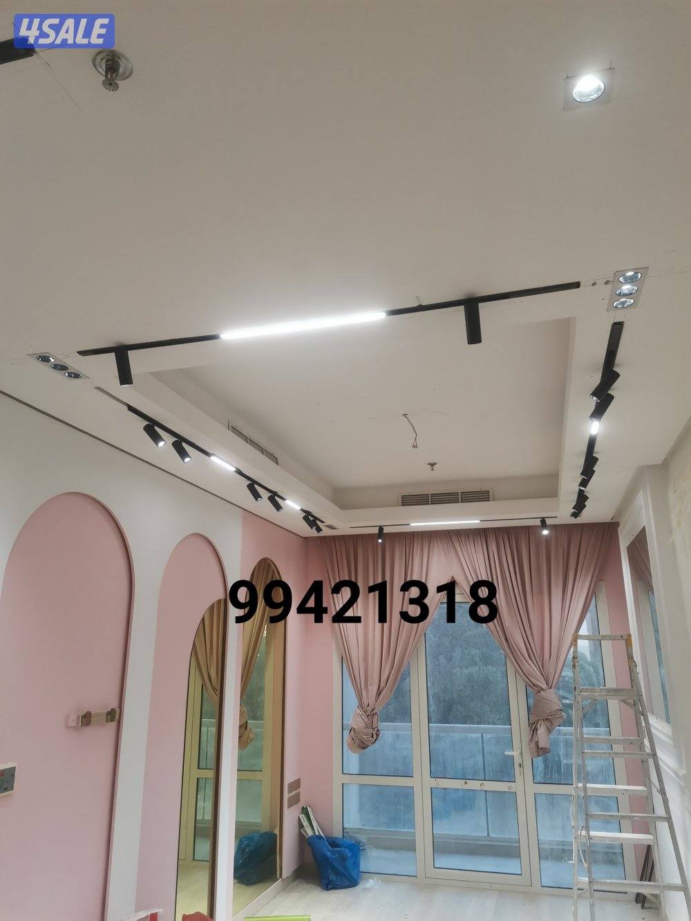 فنی کھرباء باکستانی تمديد تركيبات مخفي لايت بروفايل لايت مقناطیسى لايت4