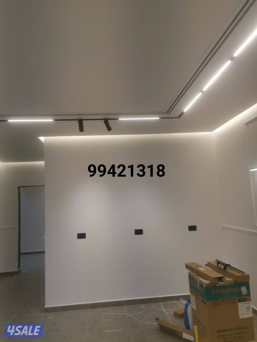 فنی کھرباء باکستانی تمديد تركيبات مخفي لايت بروفايل لايت مقناطیسى لايت9