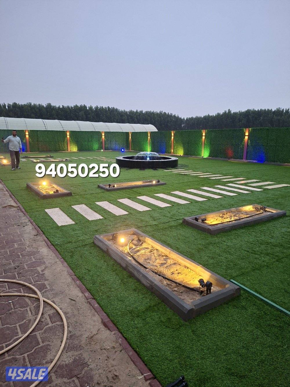 اداره ابو علي لتنسيق الحدائق وعمل النوافير والشلالات3