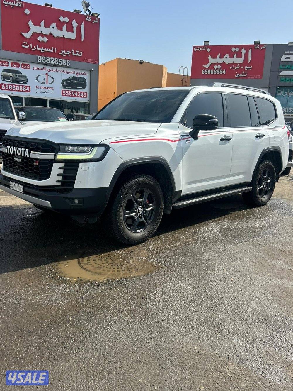 لاند كروزر GR .SPORT   twin turbo .V6 موديل 2022 ماشى 121.000 k.m0