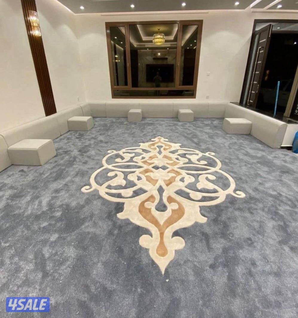 سجاد قص قطع مساند ديوانية جلسات باركيه ثيل صناعي جميع انواع اثاث مفروا1