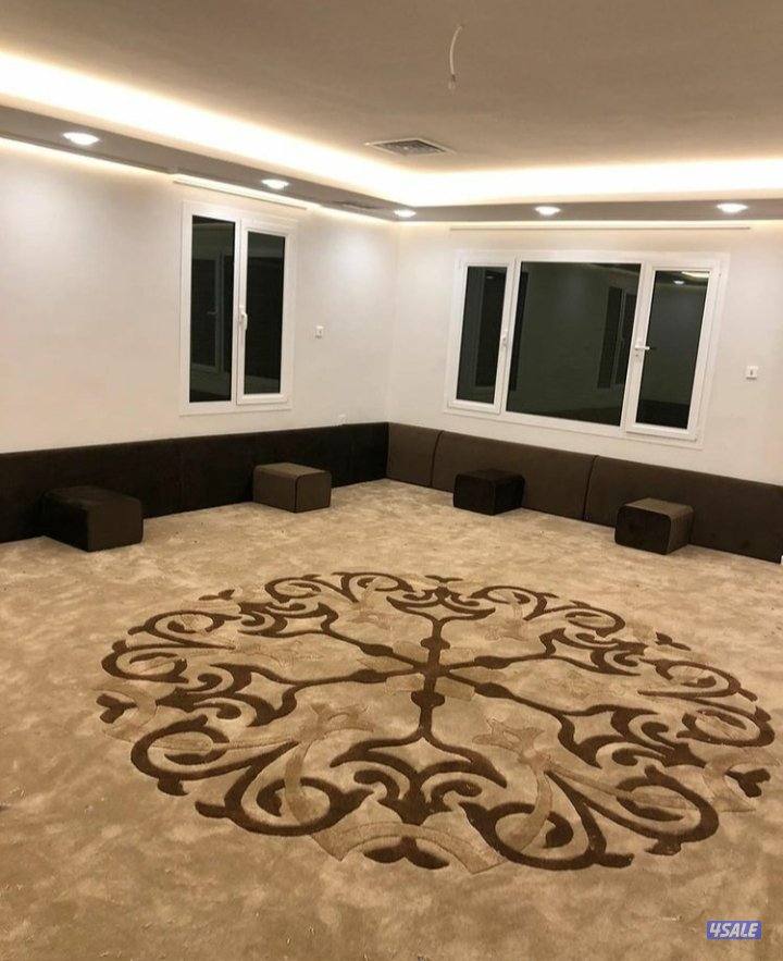 سجاد قص قطع مساند ديوانية جلسات باركيه ثيل صناعي جميع انواع اثاث مفروا3