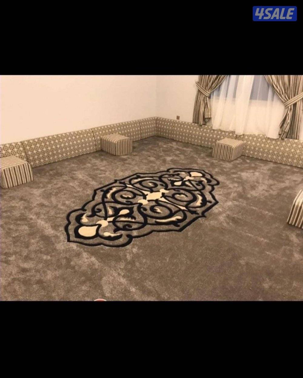 سجاد قص قطع مساند ديوانية جلسات باركيه ثيل صناعي جميع انواع اثاث مفروا5