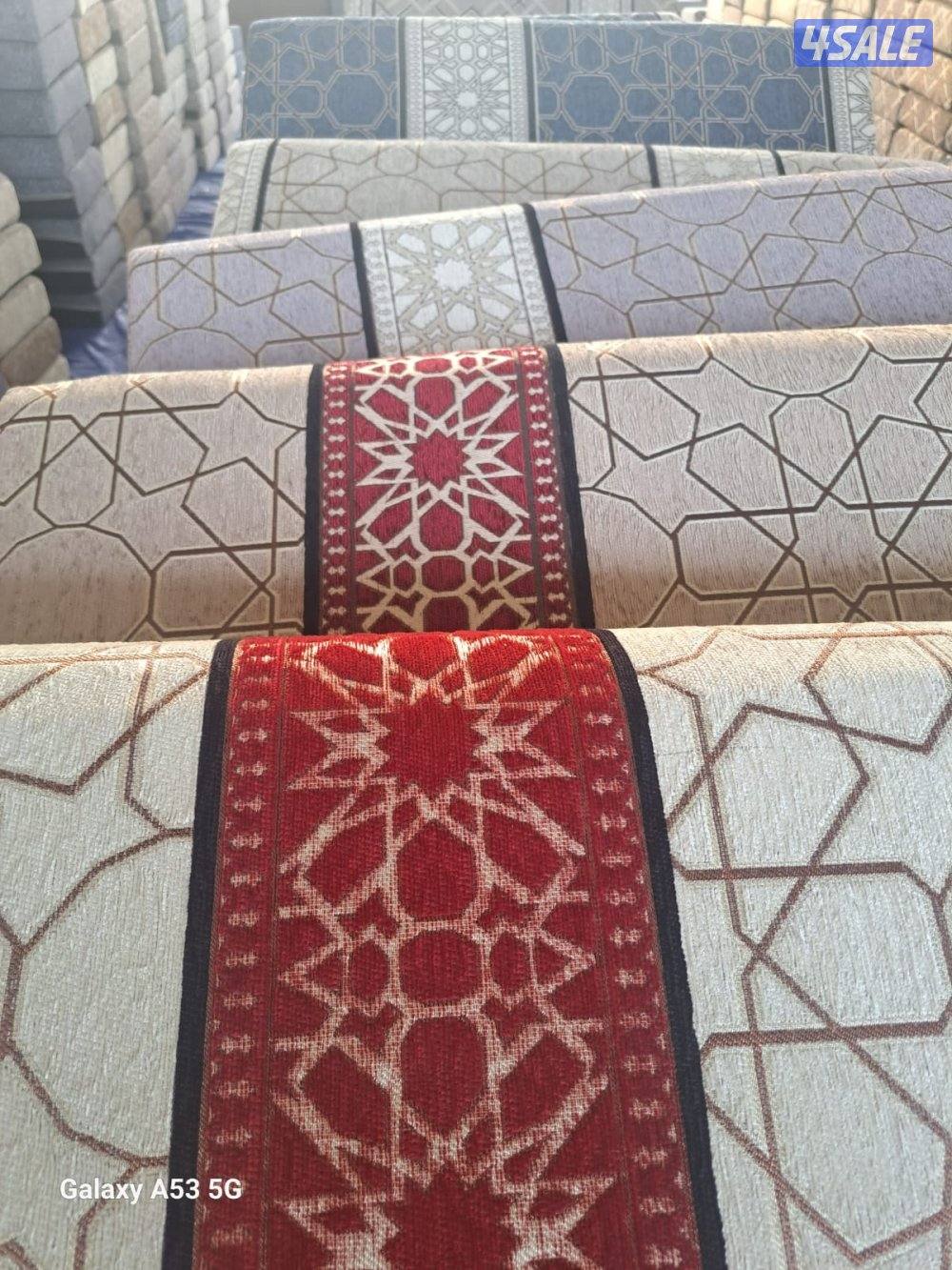 سجاد قص قطع مساند ديوانية جلسات باركيه ثيل صناعي جميع انواع اثاث مفروا7