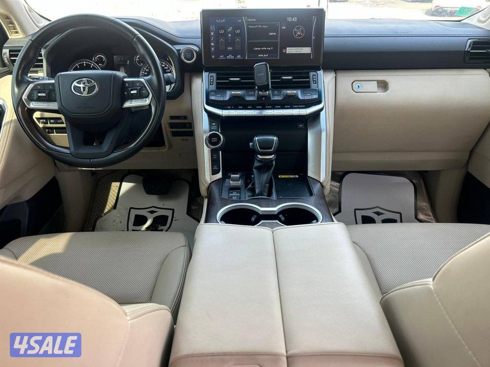 تويوتا لاند كروزر GX.R AEROs  twin turbo.V6 موديل 2023 ماشى 46.000 k.m6