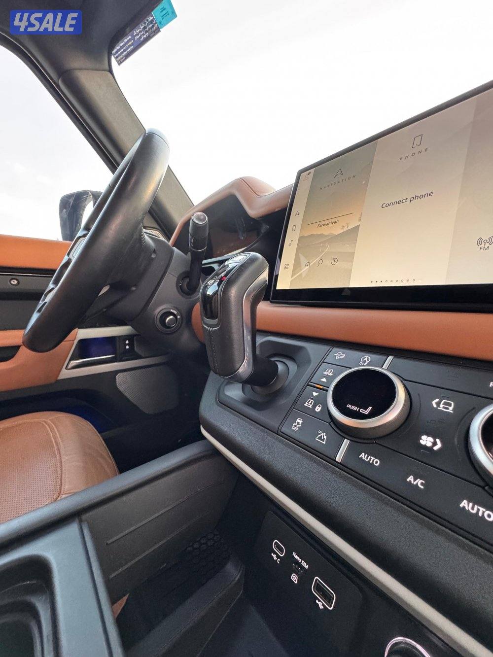 للبيع ديفندر HSE 130 موديل 2023 الغانم صبغ الوكالة تحت الكفالة8