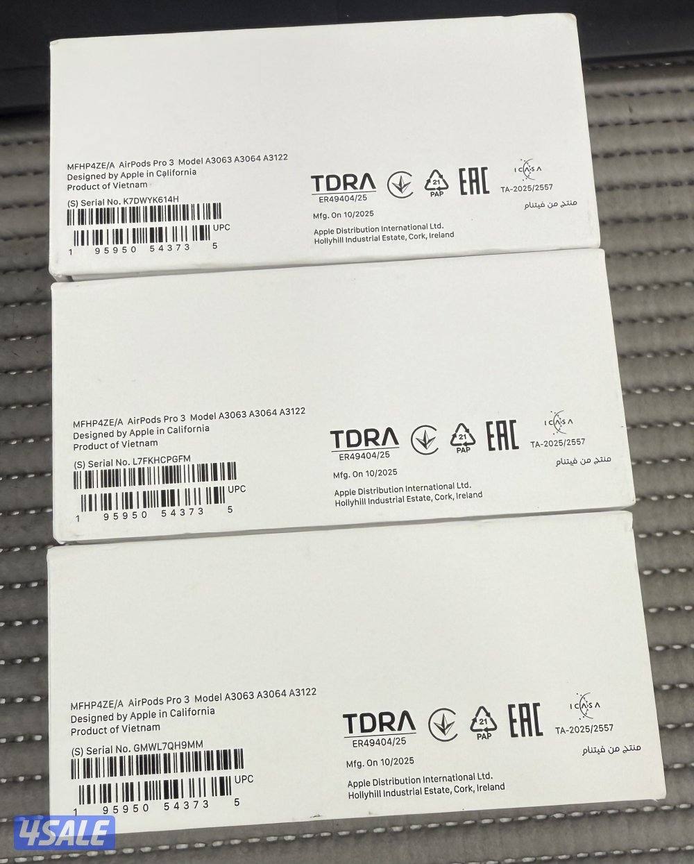 Apple AirPods Pro 3 New sealed.4