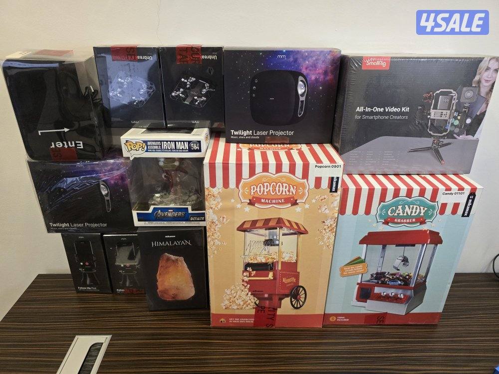 للبيع تشكيلة واسعة من الإلكترونيات و ألعلب للأطفال والكبار0