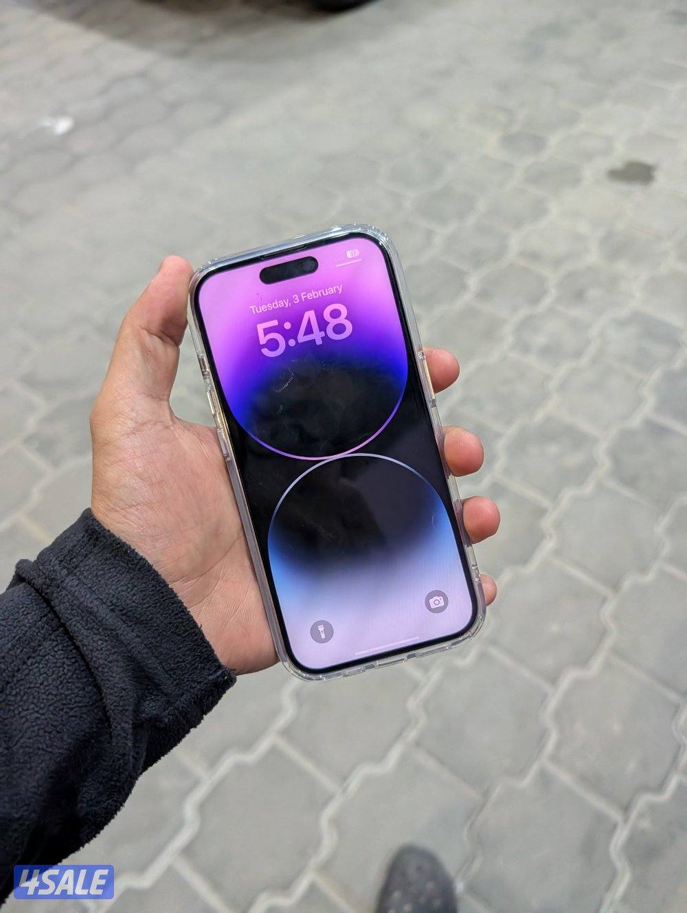 للبيع ايفون 14 برو (256 جيجا) - بنفسجي -1