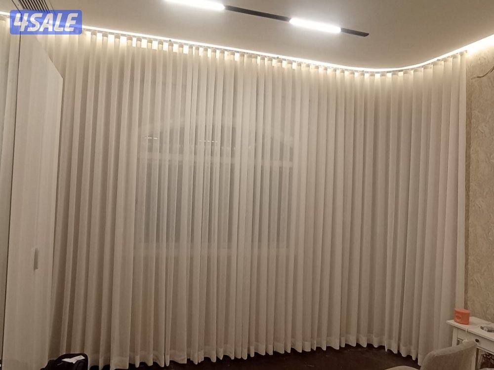 ستائر تفصال الينن الويفي الفندقي والرول وفك وتركيب جميع انوع الستائر3