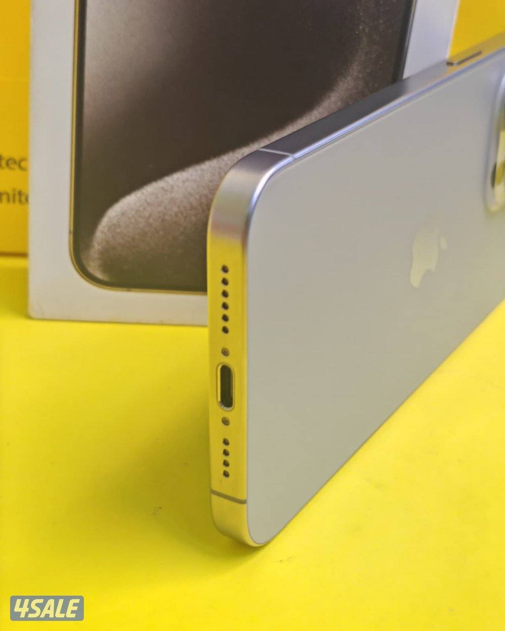 iPhone 15 Pro Max 256GB Natural Titanium – 87% ايفون 15 برو ماكس1