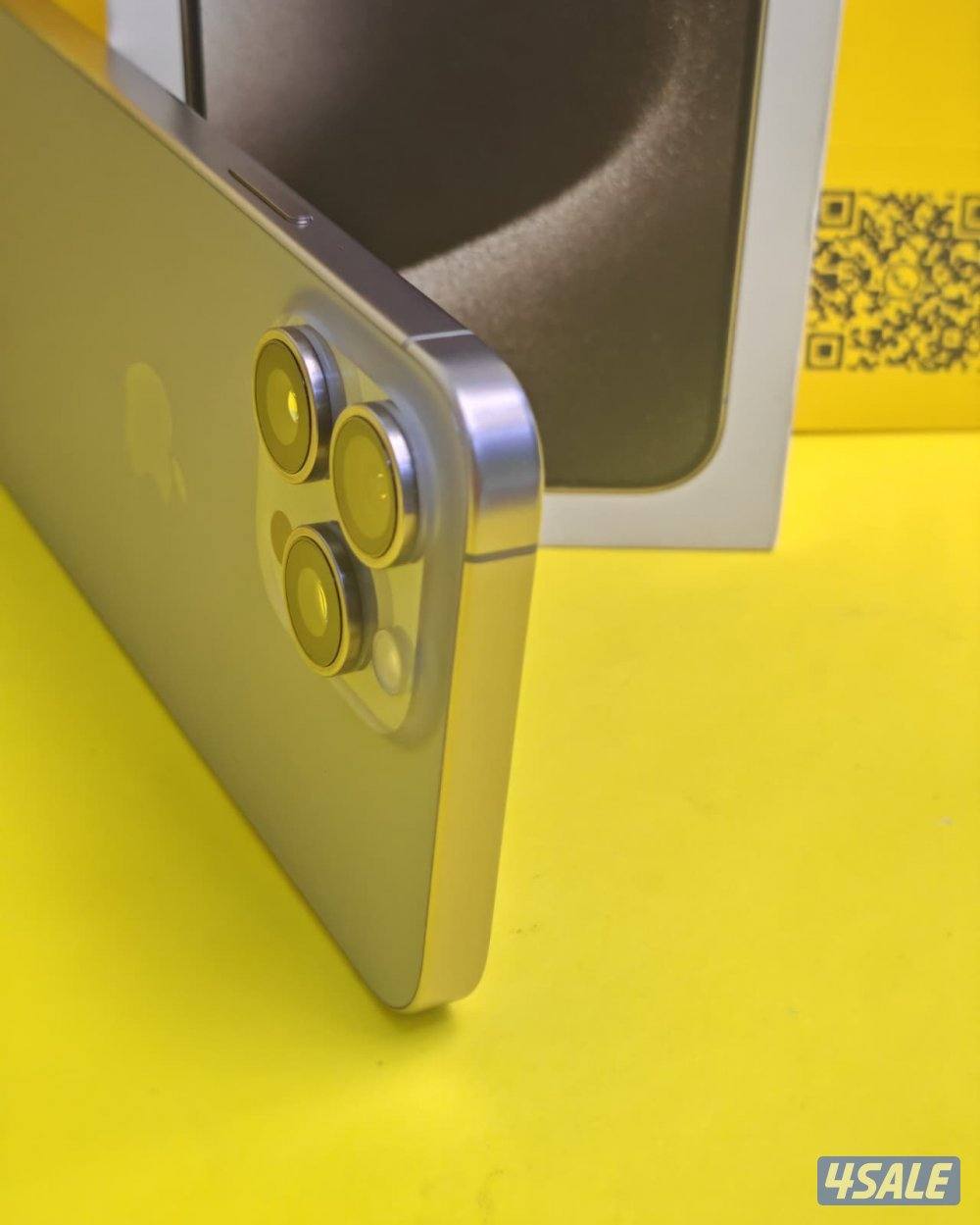 iPhone 15 Pro Max 256GB Natural Titanium – 87% ايفون 15 برو ماكس5