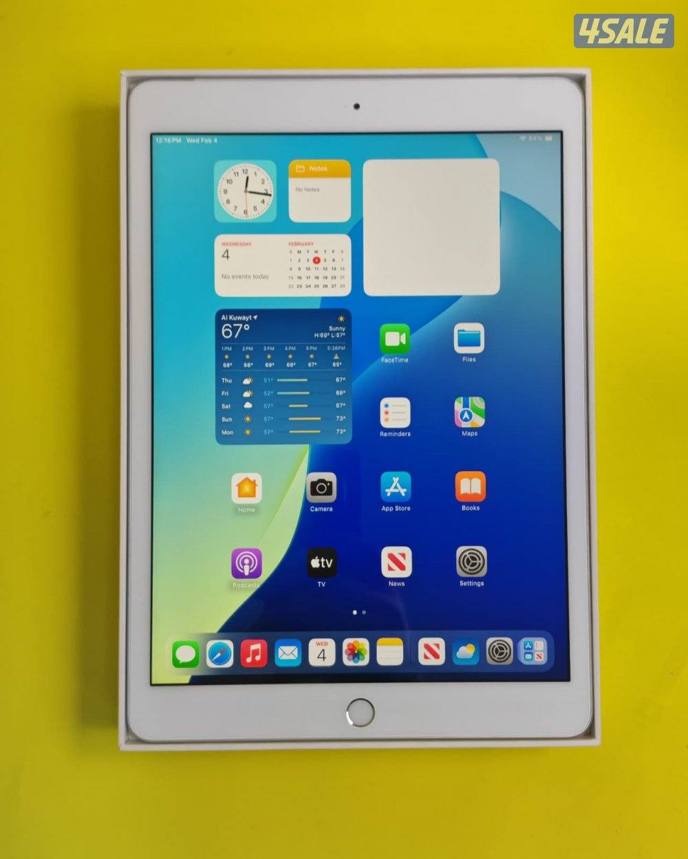 iPad 8th Generation White – 85% ايباد الجيل الثامن 32 جيجا أبيض0