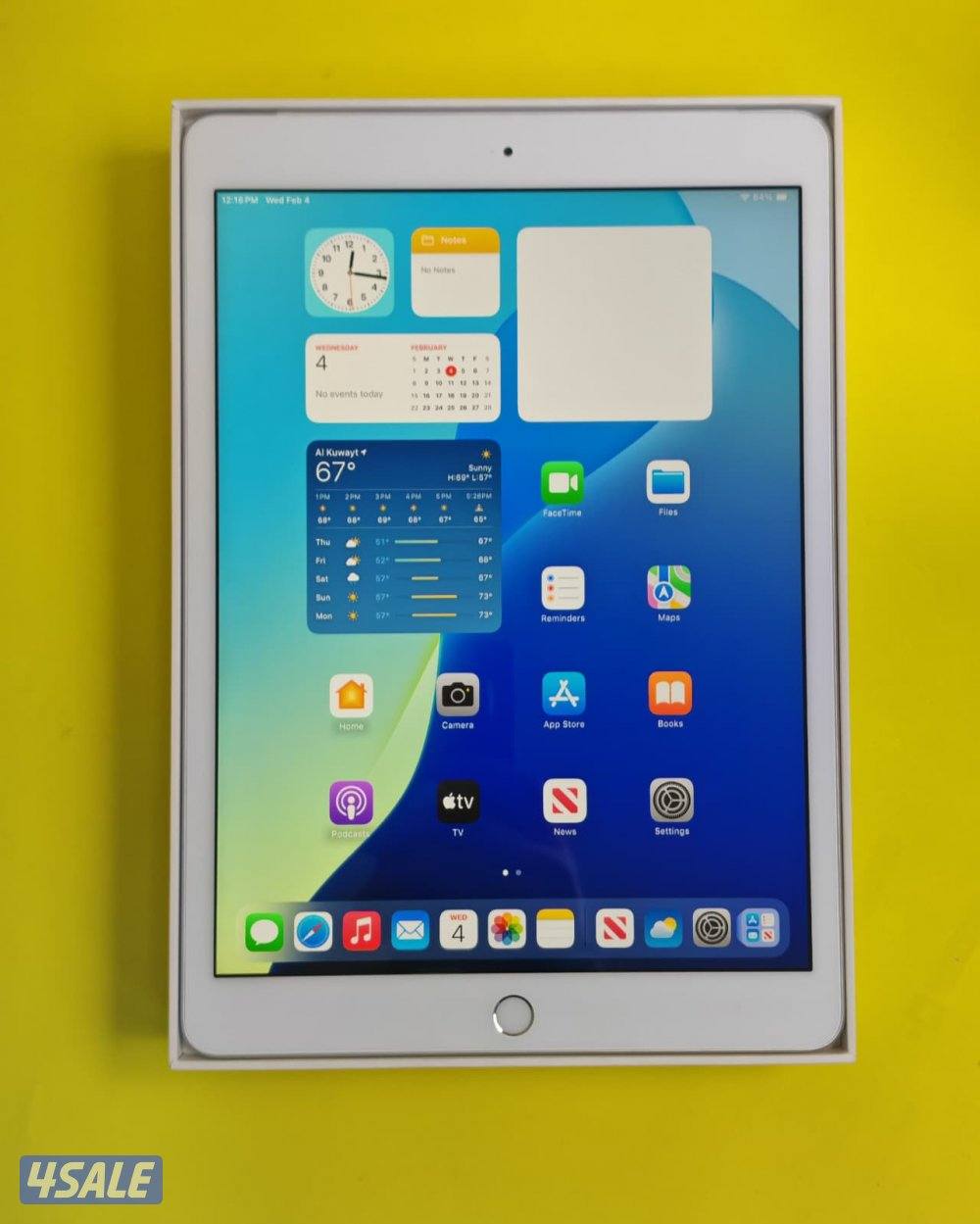 iPad 8th Generation White – 91% ايباد الجيل الثامن 32 جيجا أبيض0