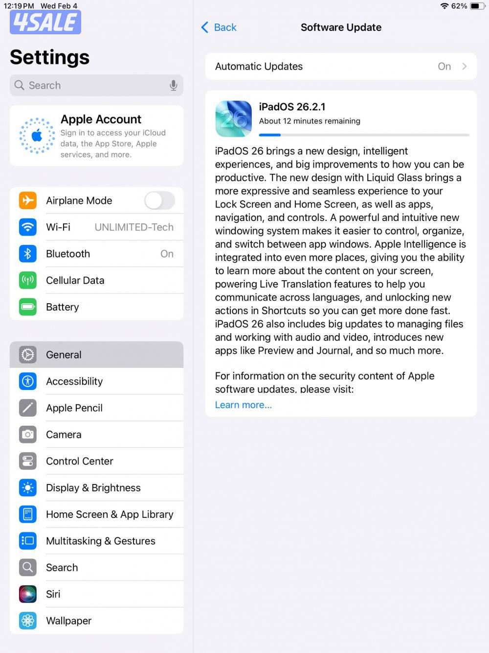 iPad 8th Generation White – 91% ايباد الجيل الثامن 32 جيجا أبيض11