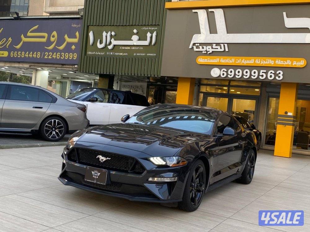 فورد موستانج 8 سلندر موديل 2023 عداد 76 الف كيلو فقط تحت كفاله شرط فحص0