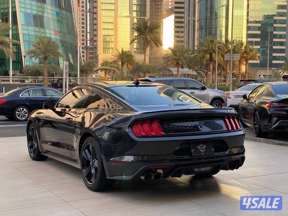 فورد موستانج 8 سلندر موديل 2023 عداد 76 الف كيلو فقط تحت كفاله شرط فحص2