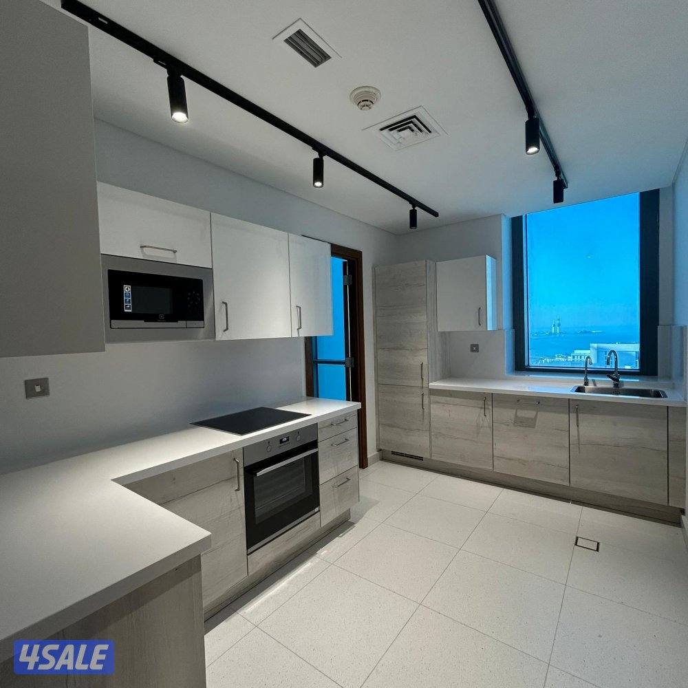 شقة إطلالة بحرية أول ساكن للإيجار في ضاحية حصة المبارك5