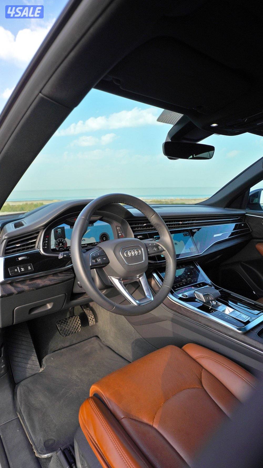 جيب اودي كيو٨ اس لاين موديل ٢٠٢٣ عداد ٢٤ الف الغانم تحت الكفالة1