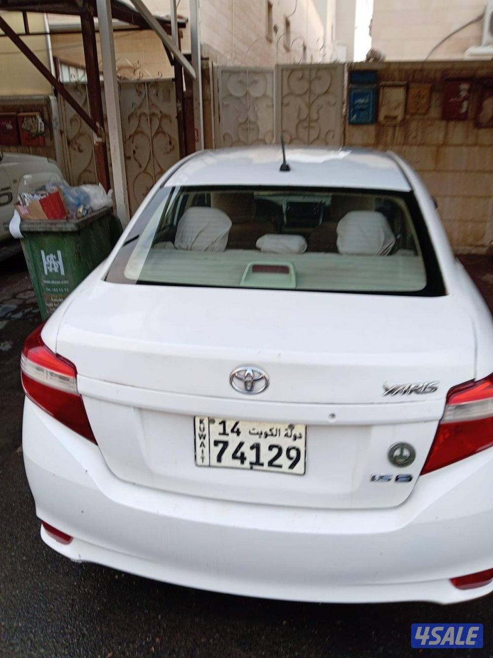 للبيع يارس 2016 المالك الاول1